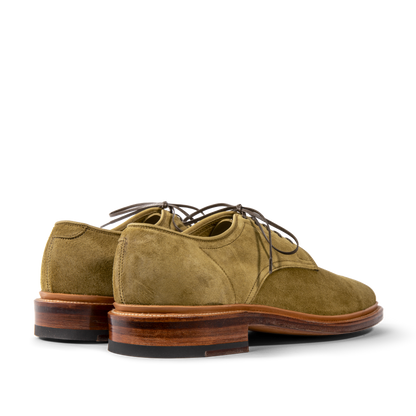 Rockland Blucher (Unlined) - Light Tobacco Calf Suede