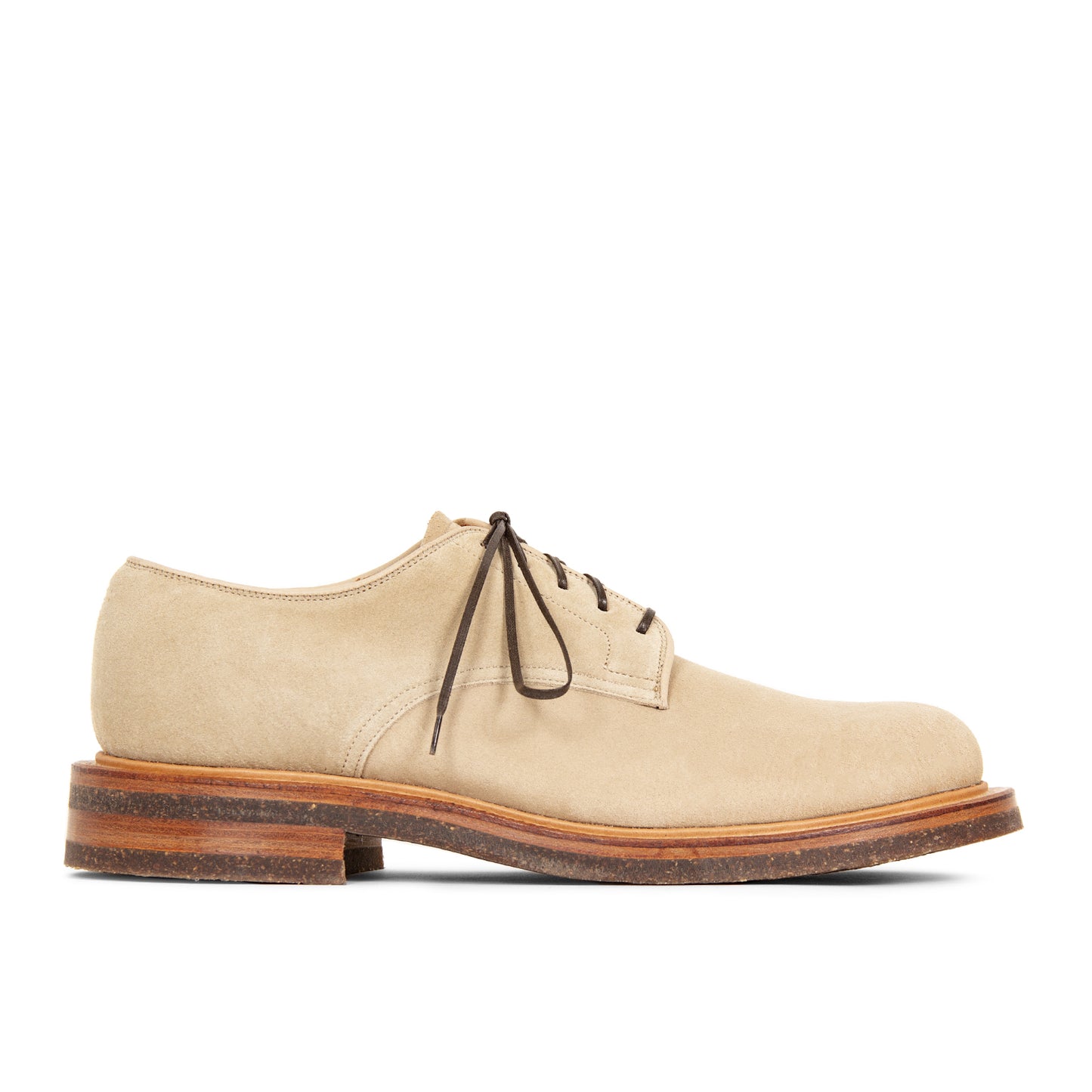 Rockland Blucher - Milkshake Calf Suede