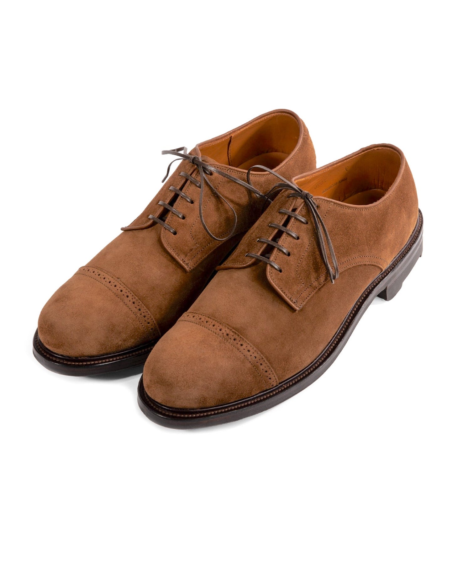 Rockland Blucher - Parisian Brown Janus Calf Suede