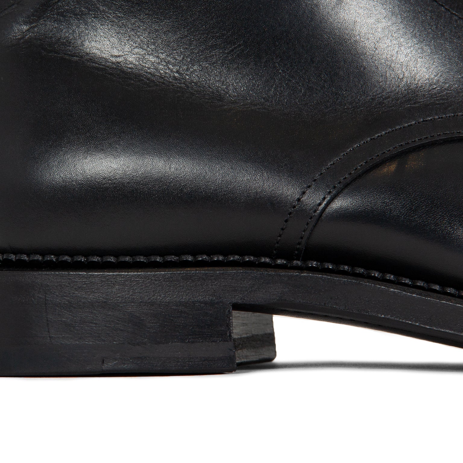 Halkett Boot - Black French Calf - VIBERG