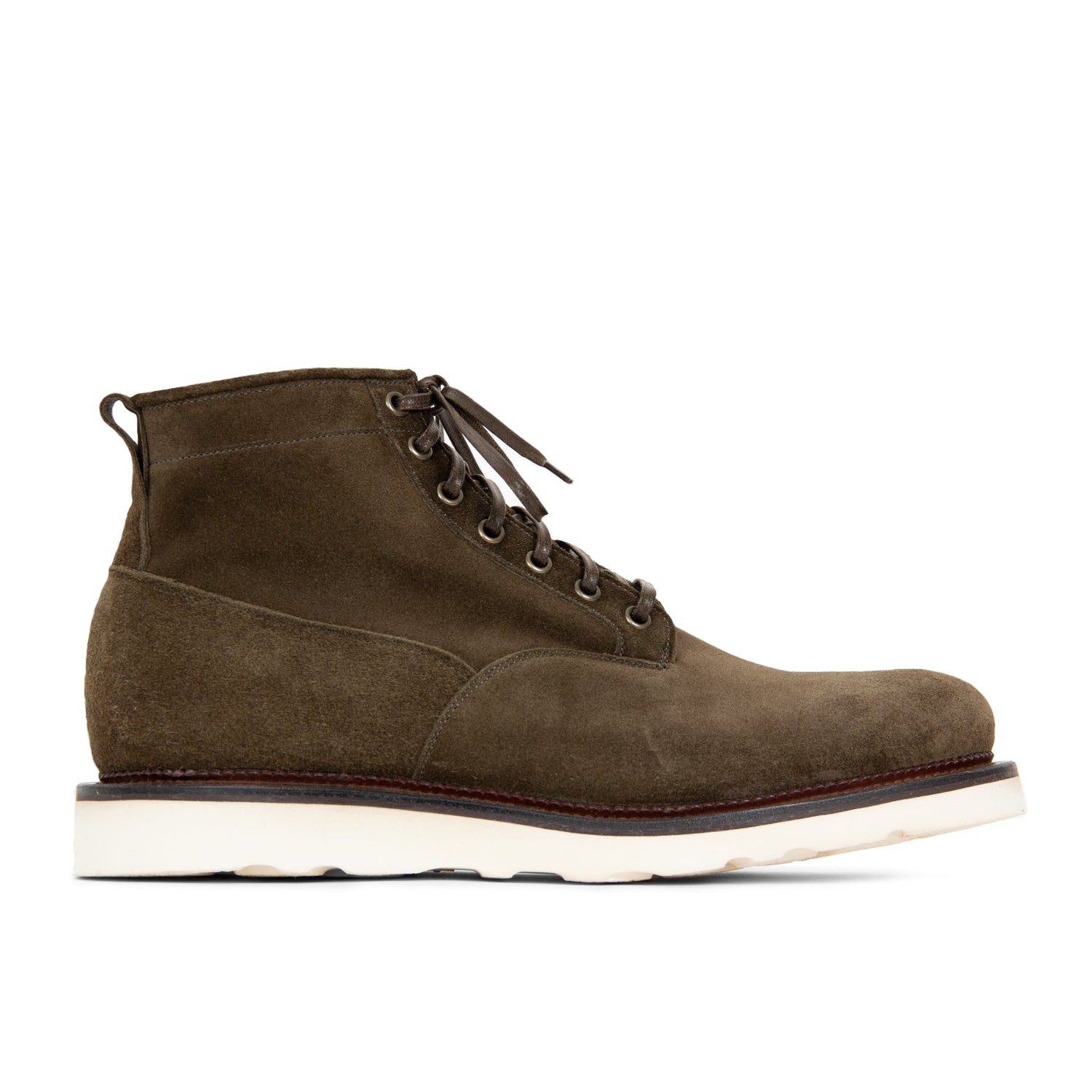 Scout Boot - Dark Olive Janus Calf Suede - VIBERG