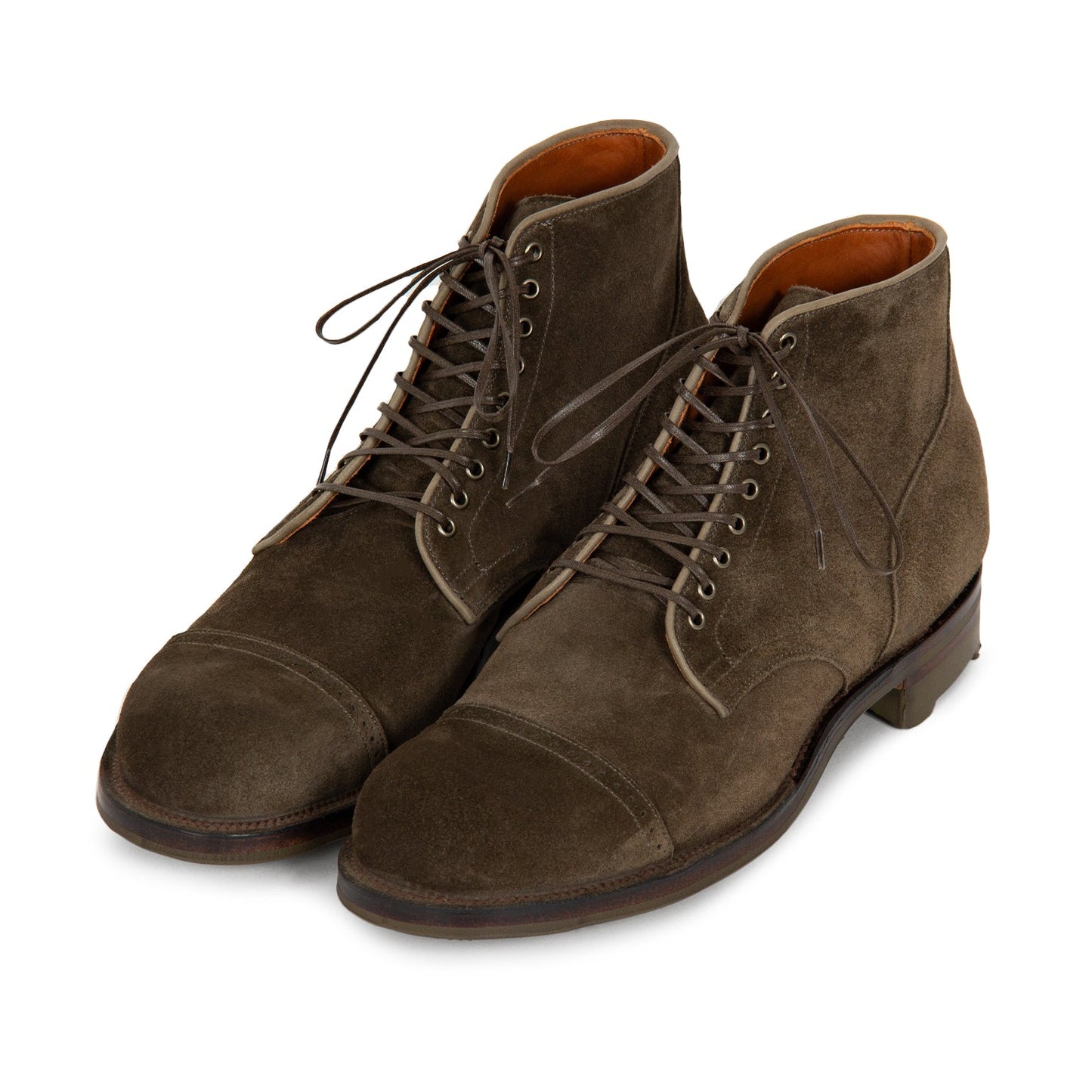 Service Boot® 2040 BCT - Dark Olive Janus Calf Suede - VIBERG