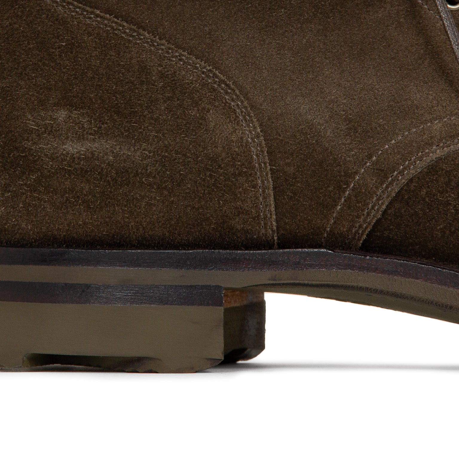 Service Boot® 2040 BCT - Dark Olive Janus Calf Suede - VIBERG