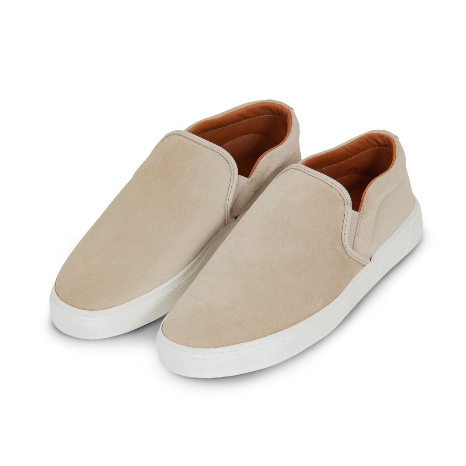 Slip On - Parchment Janus Calf Suede - VIBERG