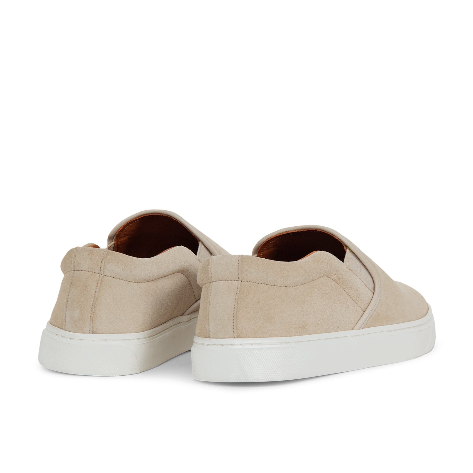 Slip On - Parchment Janus Calf Suede - VIBERG