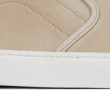 Slip On - Parchment Janus Calf Suede - VIBERG