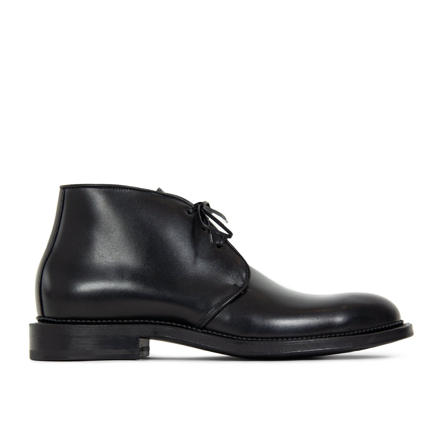 Uplands Boot - Black French Calf - VIBERG