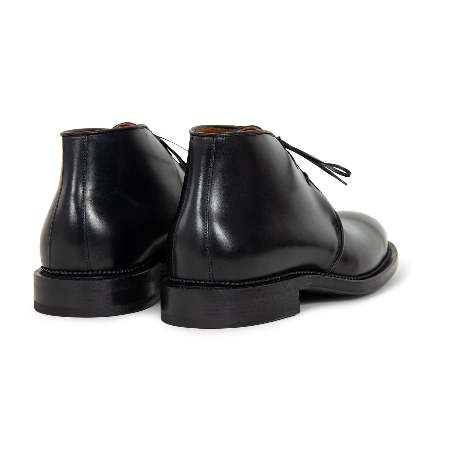 Uplands Boot - Black French Calf - VIBERG