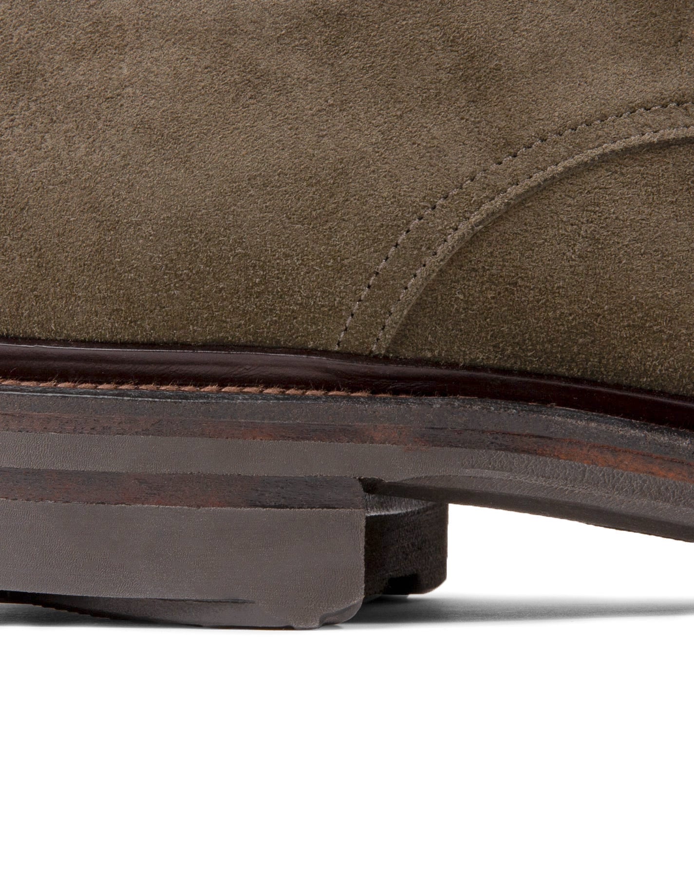 Rockland Blucher - Loden Janus Calf Suede