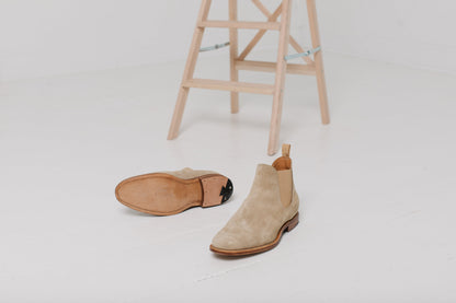 Chelsea - Milkshake Calf Suede