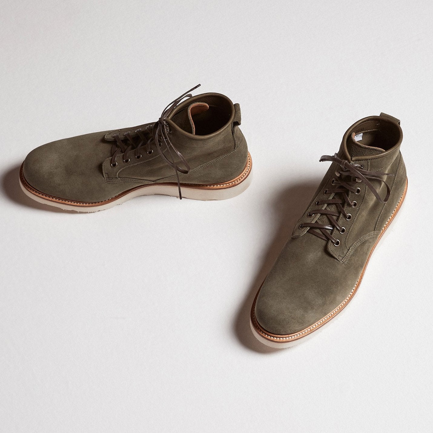 Scout Boot - Olive Green Calf Suede