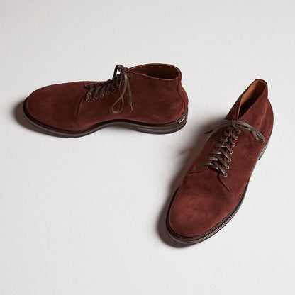 Wholecut Derby Boot - Terre Calf Suede