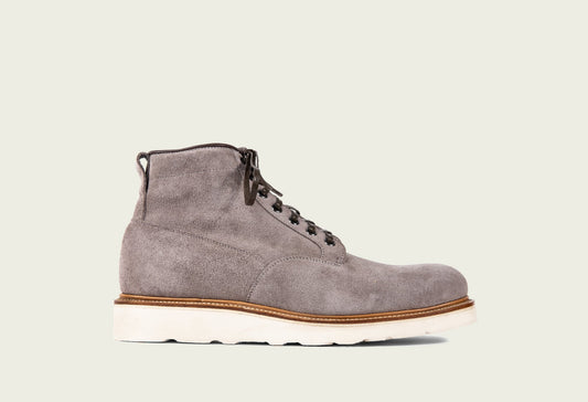 Scout Boot - Eco Veg Pewter Suede Roughout