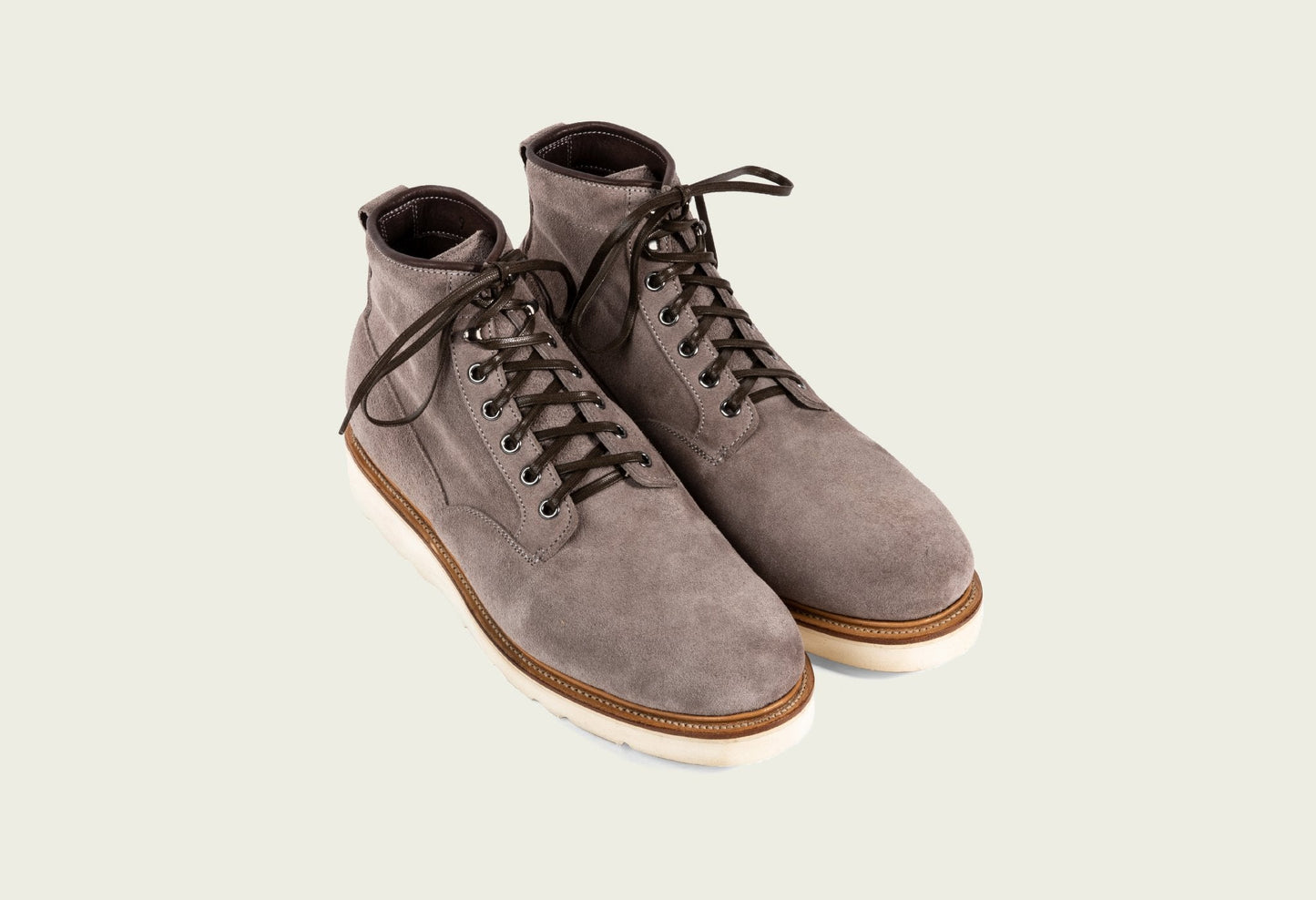 Scout Boot - Eco Veg Pewter Suede Roughout