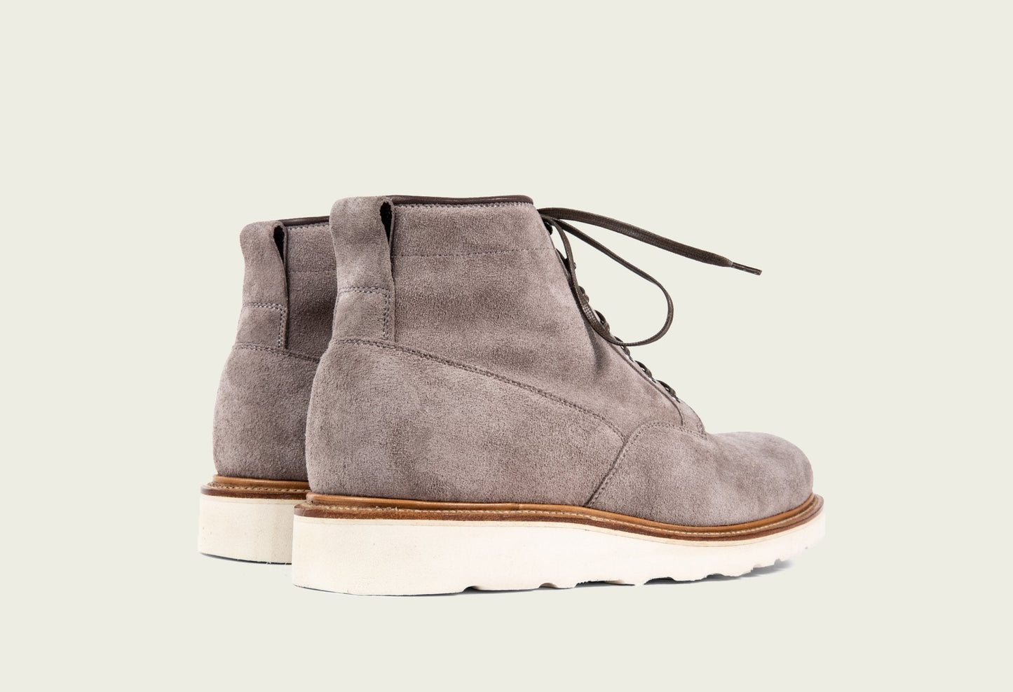 Scout Boot - Eco Veg Pewter Suede Roughout