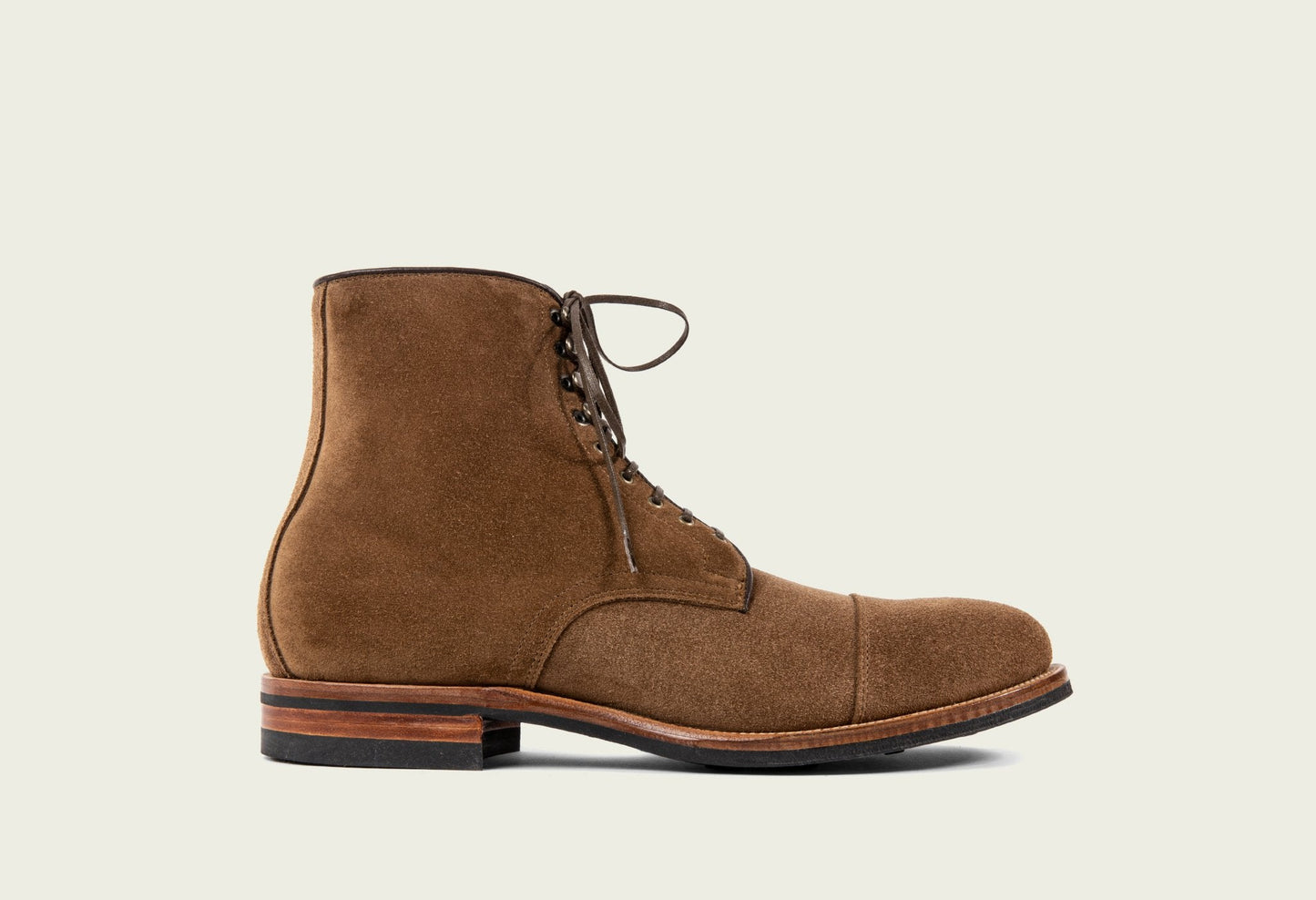 Halkett Boot - Bison Calf Suede