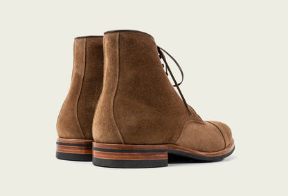 Halkett Boot - Bison Calf Suede