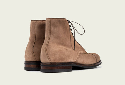 Halkett Boot - Eco Veg Fallow Suede Roughout