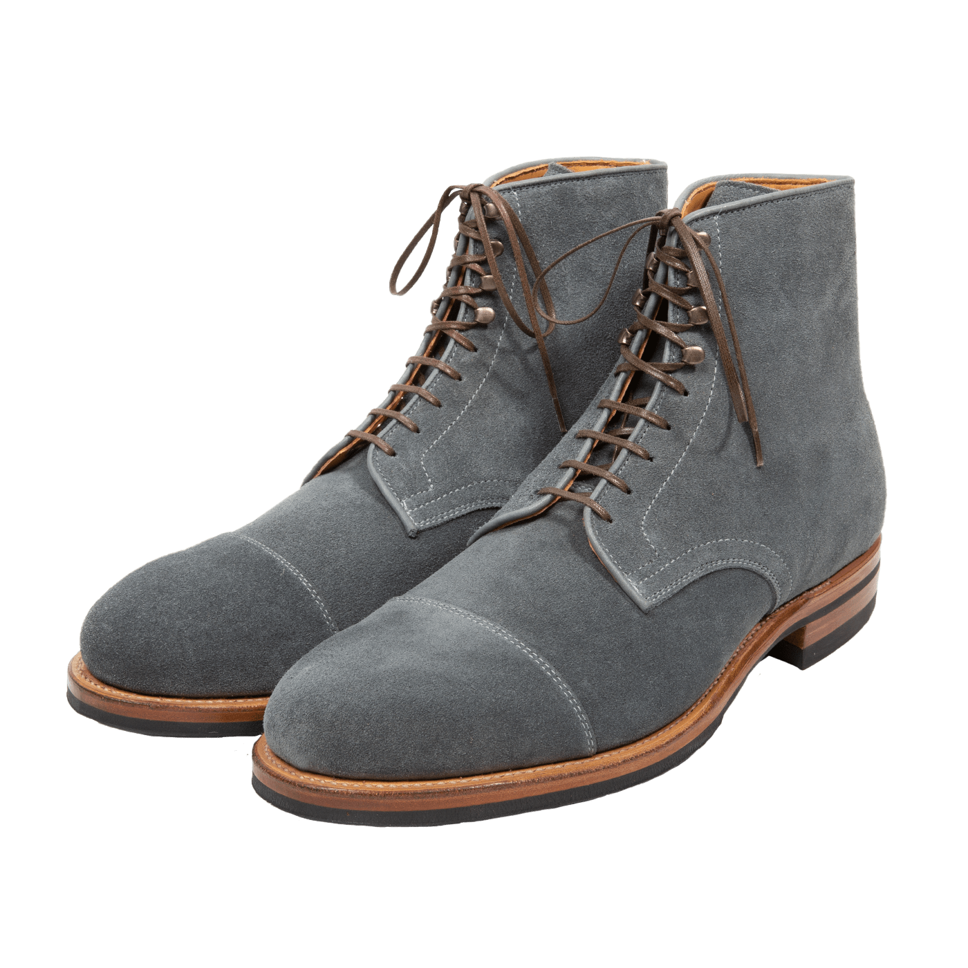 Halkett Boot - Slate Calf Suede