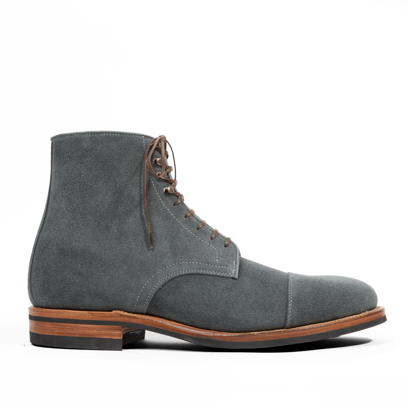 Halkett Boot - Slate Calf Suede