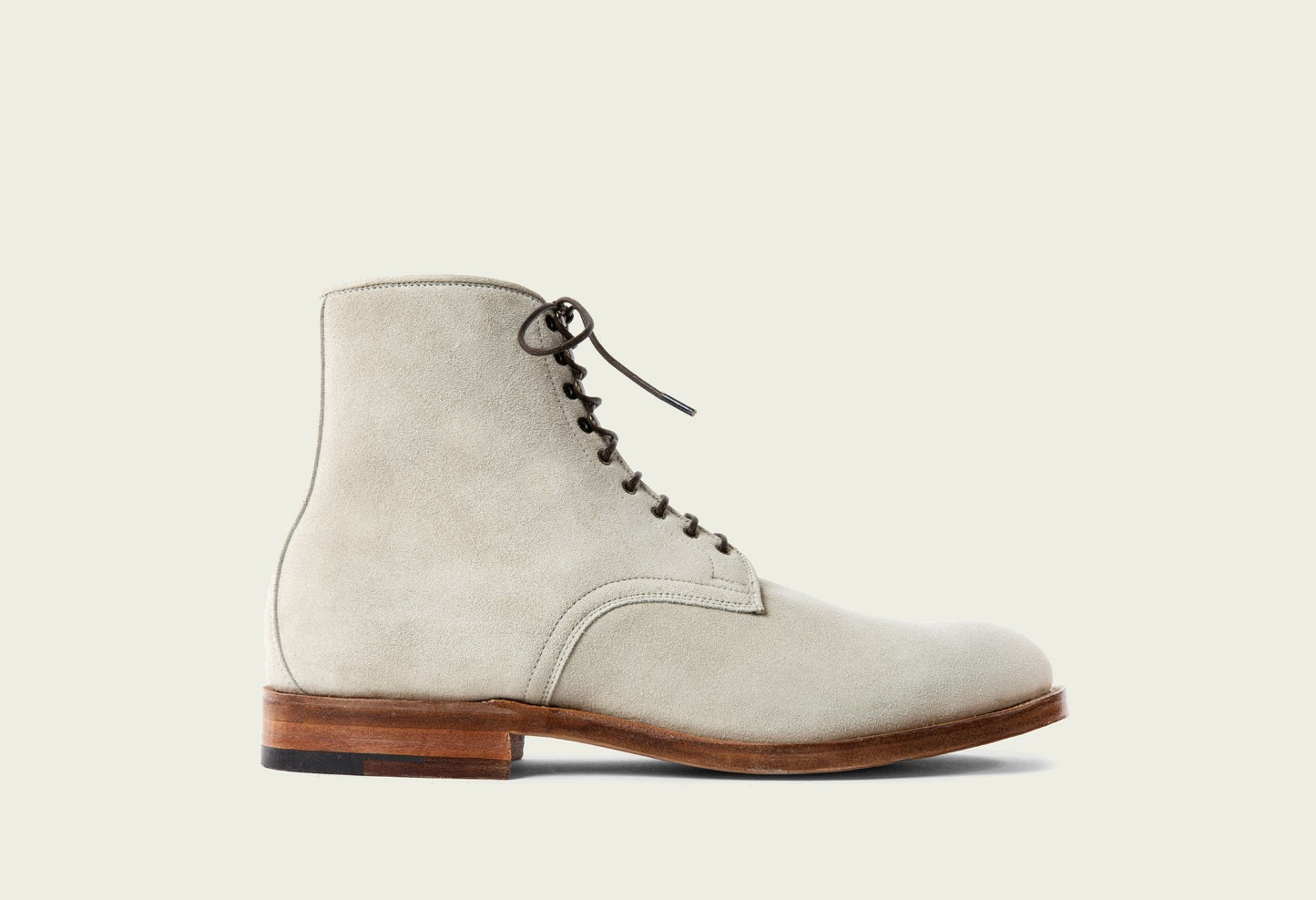 Halkett Boot - Angora Kudu Suede Roughout