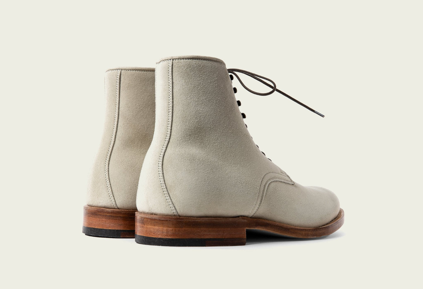 Halkett Boot - Angora Kudu Suede Roughout